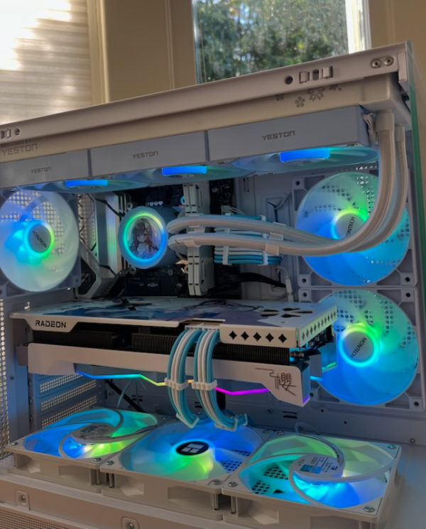 Anime themed RX 6800 XT build